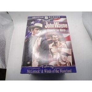 John Wayne American Hero Collector Series 5 Pack DVD Movies McLintock Winds of